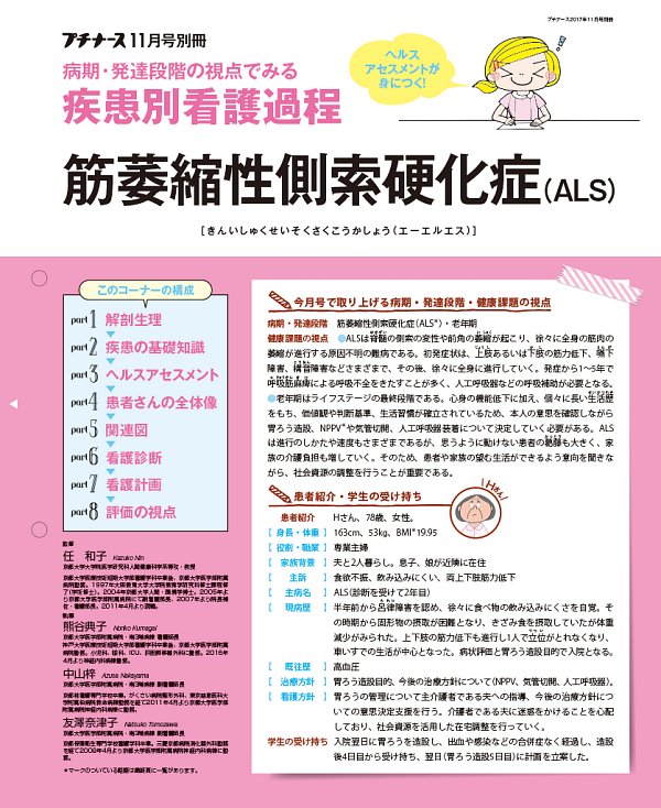 筋萎縮性側索硬化症（ALS）