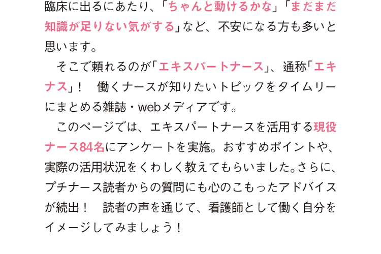 エキスパートナースって？