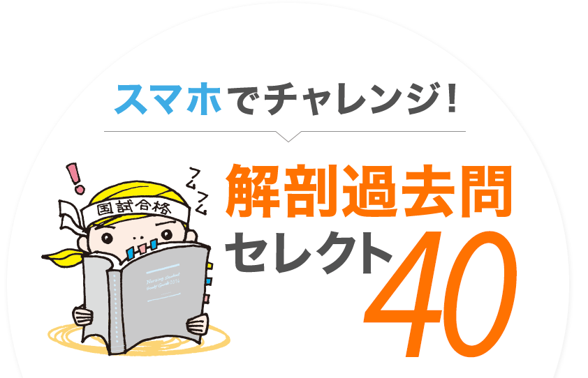 スマホでチャレンジ！解剖過去問セレクト40