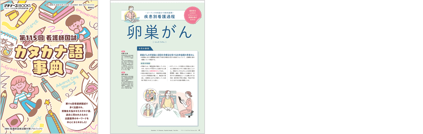 プチナース2026年2月号プレビュー