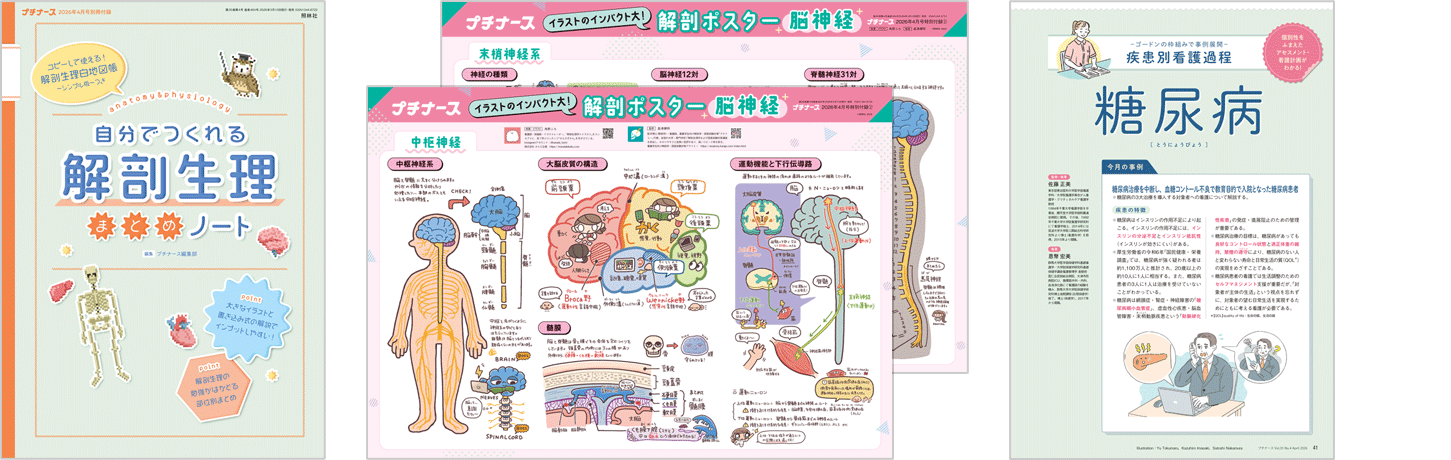 プチナース2026年4月号プレビュー