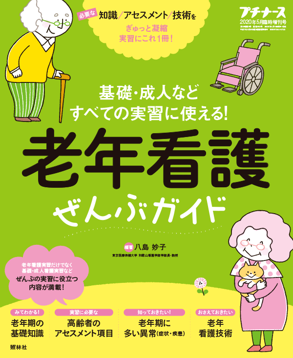 基礎・成人などすべての実習に使える！ 老年看護ぜんぶガイド