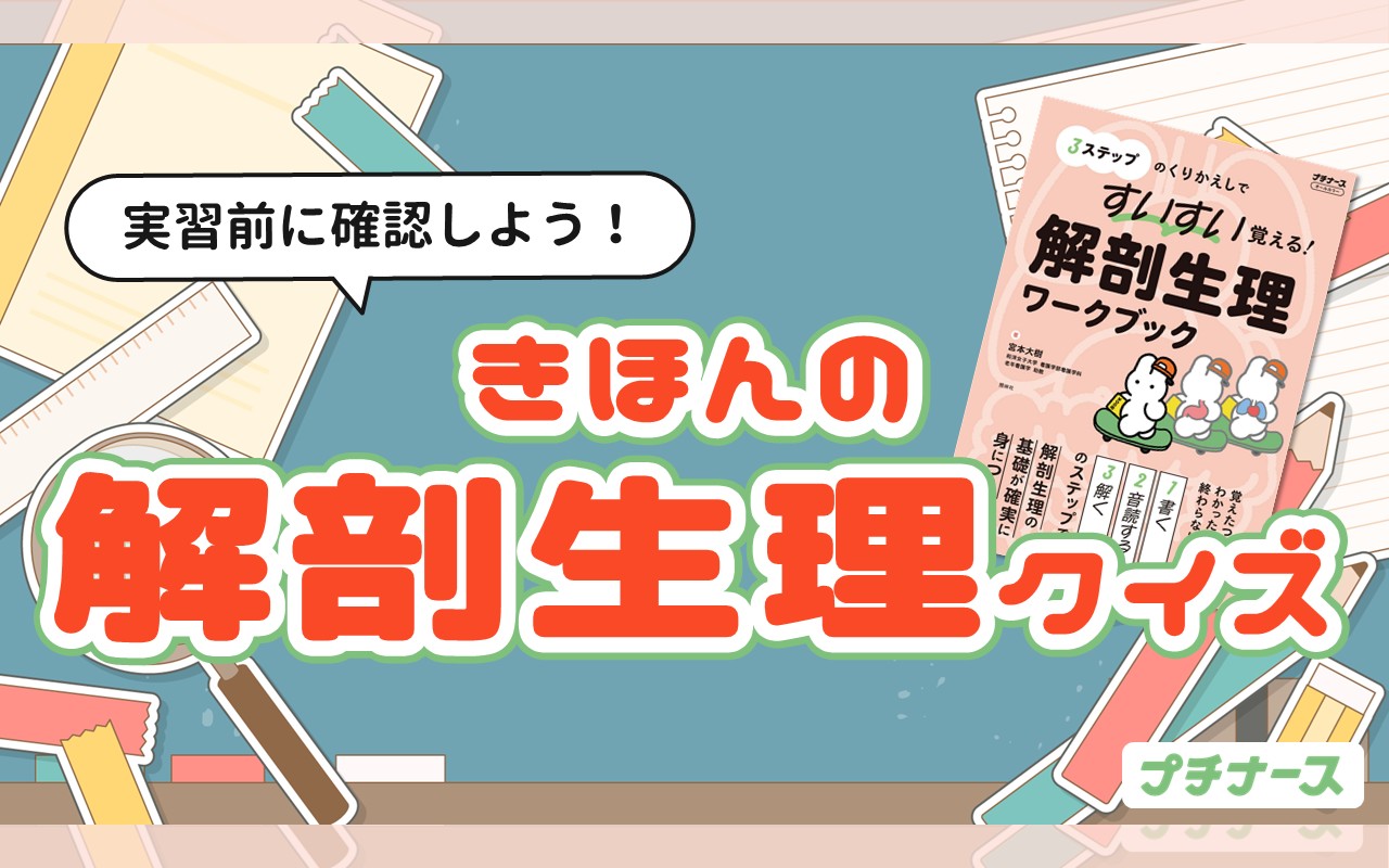 きほんの解剖生理クイズ