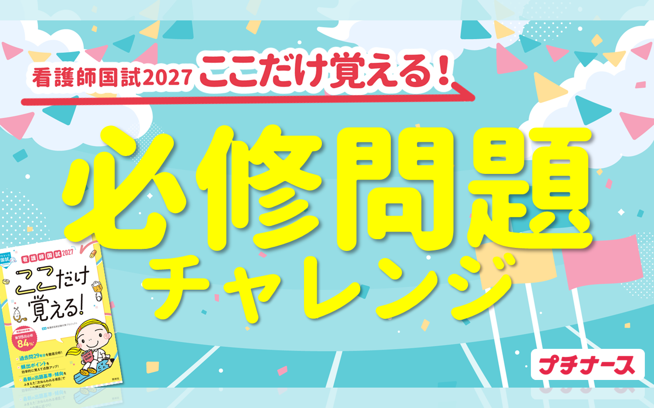 ここだけ覚える! 必修問題チャレンジ
